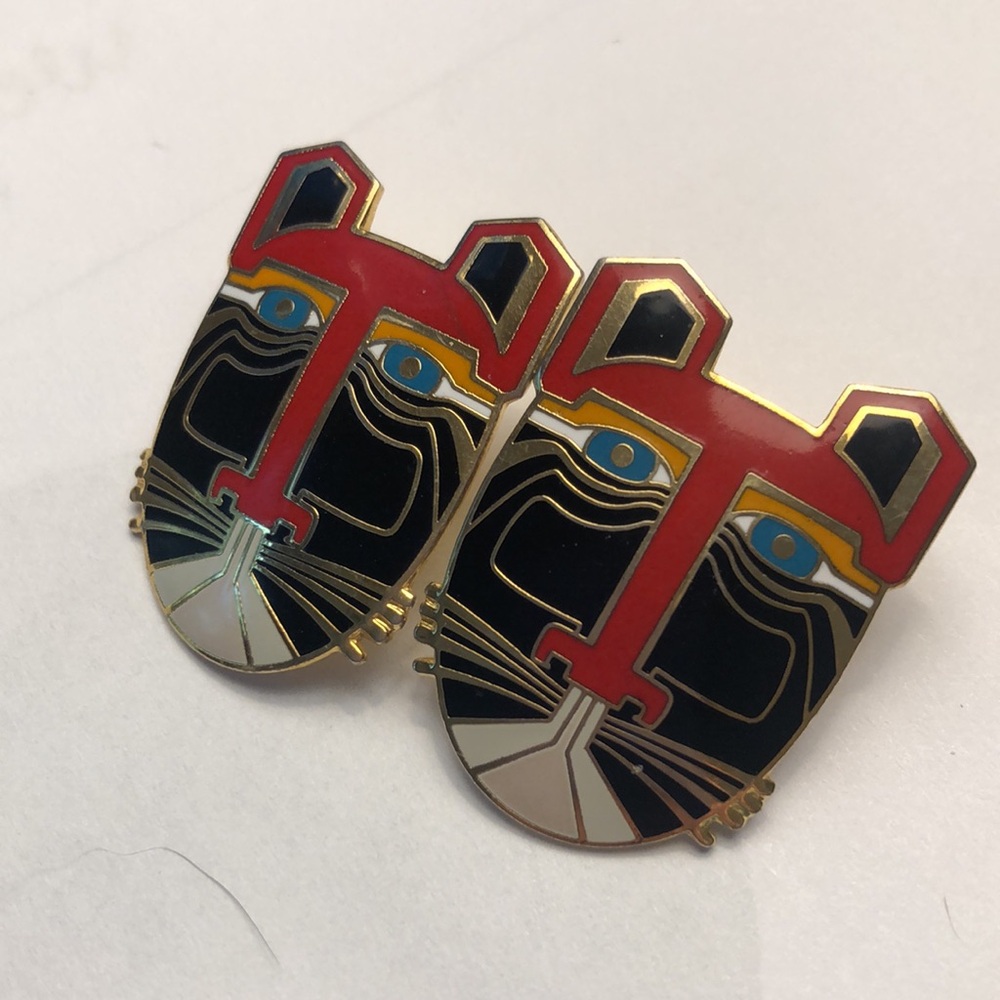 Tiger Laurel Burch Earrings - Picture 5 of 6